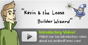 Watch our fun video about ez Landlord Forms: 'Kevin & the Lease Builder Wizard'