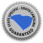 South Carolina Lease Agreement Guarantee Seal