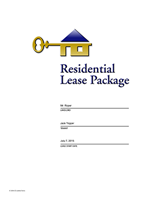 Residential Lease Agreement