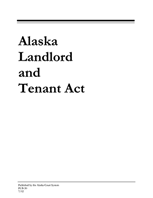 Alaska Landlord Tenant Act & Pamphlet