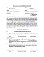Nevada No Cause Termination Notice to Vacate