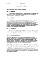 Vermont-Barre Chapter 7 Housing Ordinance 