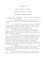 Texas Property Code Title 8 Landlord Tenant