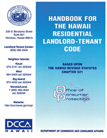 Hawaii Landlord Tenant Handbook