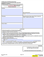 Hawaii Official Landlord Tenant Complaint (2nd Circuit Court) 