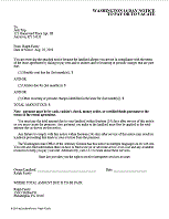 Washington 3 Day Notice to Pay Rent or Vacate