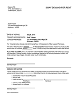 South Carolina 5 Day Demand for Rent