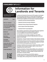 Alberta Canada - Information for Landlords and Tenants