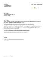 Eviction Notice