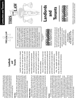 North Carolina Information Pamphlet for Landlords & Tenants