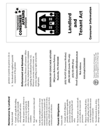 Tennessee Landlord and Tenant Act Consumer Information