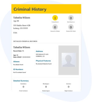 Criminal History