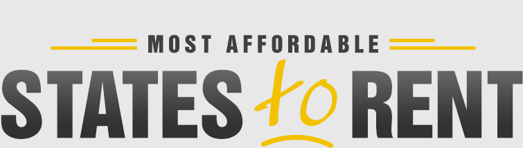 most affordable states to rent
