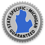Michigan Lease Agreement Guarantee Seal