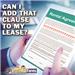 Lease termination clause for tenant Lease termination clause for tenant
