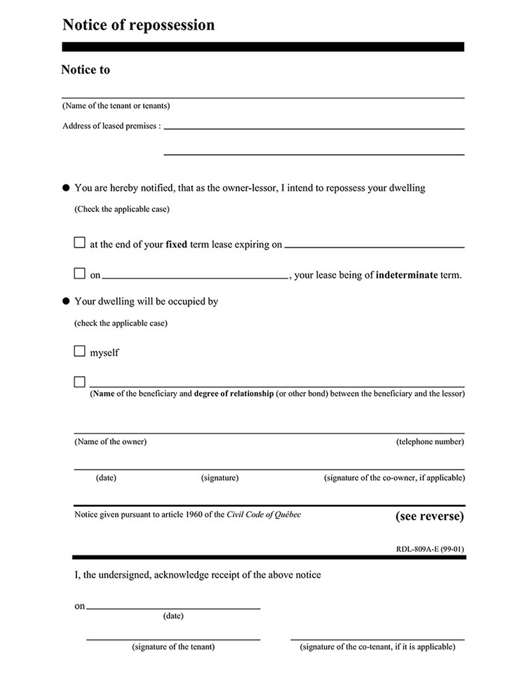 Tenant Move Out Notice Vacating Tenant Notices Ez Landlord Forms