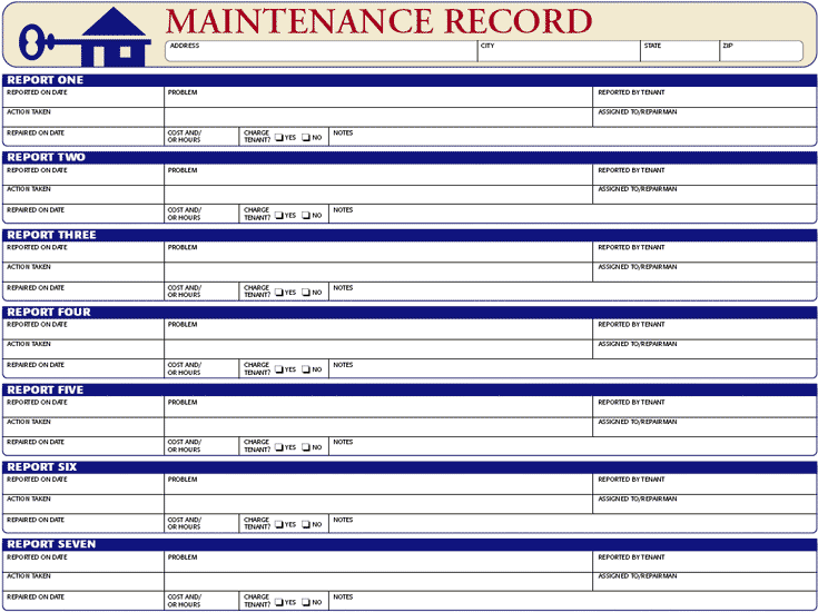 building maintenance log template koni polycode co