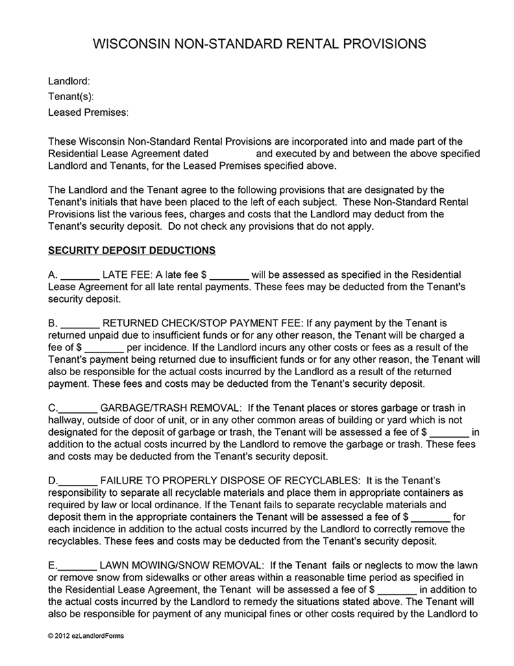 property manager contract sample