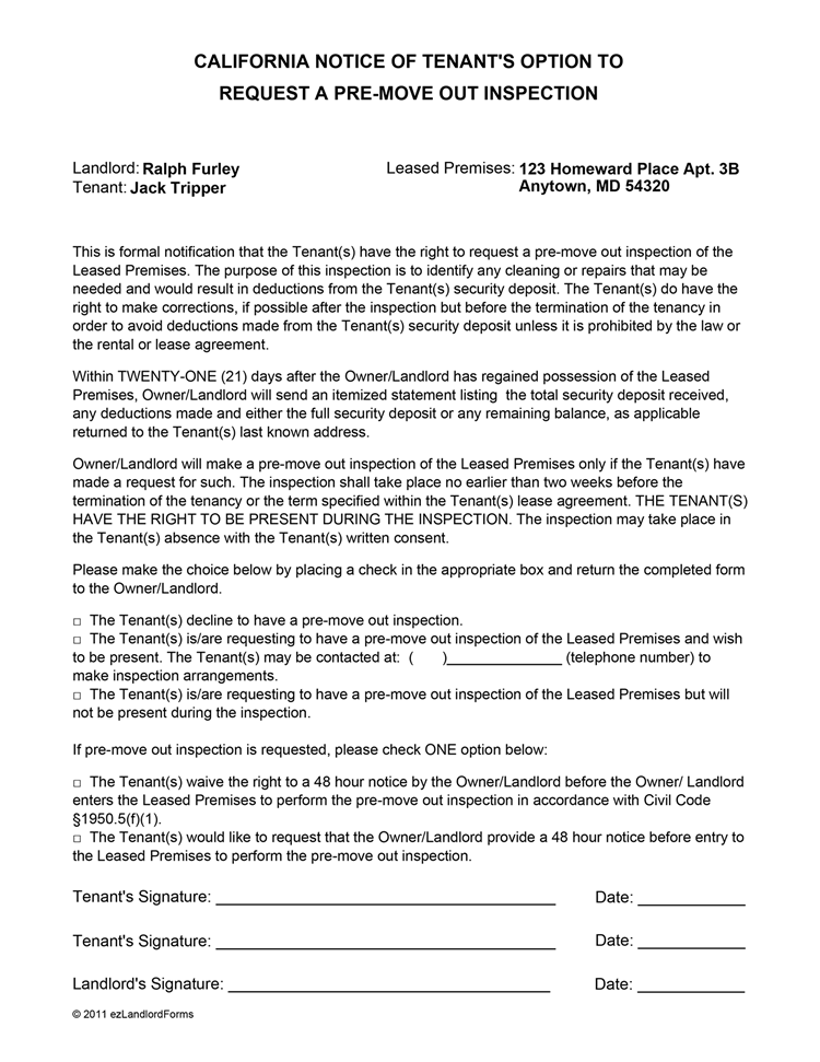 What can a landlord do during an inspection What can a landlord do during an inspection
