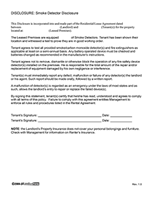 Example of waiver form