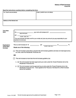 rent increase letter california sample