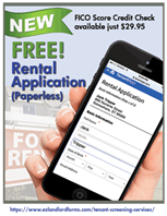 Free Rental Application (Paperless)