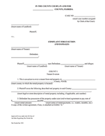 Printable eviction notice form