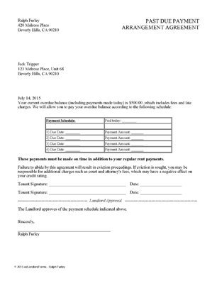 late rent notice tenant rent reminder notices ez landlord forms