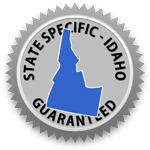 Idaho Lease Agreement Guarantee Seal